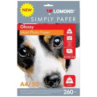 Бумага Lomond A4 Simply Paper 0102152 260 г/м², 50 л, белый