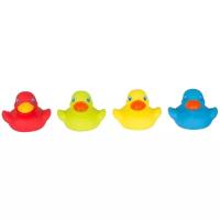 Набор для ванной Playgro Bright Baby Duckies GN, желтый/красный/зеленый/синий