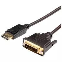 Кабель Atcom DVI-D - DisplayPort, черный