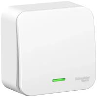 Переключатель (с 2-х мест) Schneider Electric BLNVA106111 Blanca, 10 А, белый