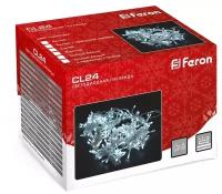 Светодиодная гирлянда Feron CL24 занавес 3*3м + 3м 230V 2700К c питанием от сети
