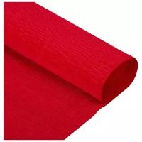Цветная бумага крепированная в рулоне 180 г Cartotecnica Rossi, 50х250 см, 1 л. 1 л., 586 rosso carminio