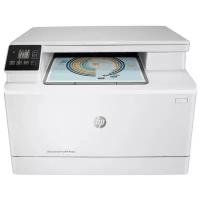 МФУ лазерное HP Color LaserJet Pro MFP M182n, цветн, A4, белый