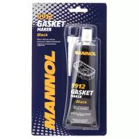 MANNOL 9912 Черный силиконовый герметик (от -40 С до +230 С)/ Gasket Maker Black (85гр.)