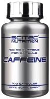 Предтренировочный комплекс Scitec Nutrition Caffeine нейтральный банка 100 шт