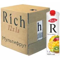 Сок Rich Мультифрут, без сахара