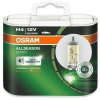 H4 12V- 60 / 55W (P43t) Allseason (2шт) DuoBox - OSRAM - Лампа галогенная автомобильная, 64193ALSHCB OSRAM 64193ALS-HCB