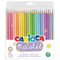 Carioca Карандаши цветные Pastel 24 цвета (43310)