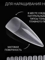 Накладные ногти гелевые типсы для наращивания фонарик LED