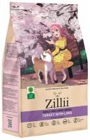 ZILLII ADULT DOG LARGE BREED TURKEY & LAMB для взрослых собак крупных пород с индейкой и ягненком (3 кг)