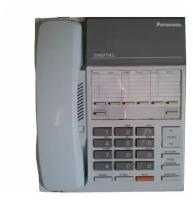 Panasonic KX-T7250 Б/У, системный телефон, 6 кнопок