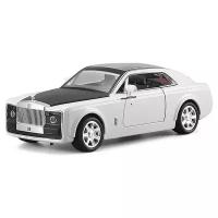 Машинка Роллс Ройс Rolls-Royce металлическая белая 1:24