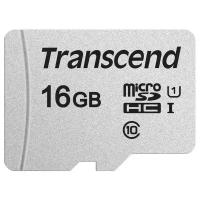 Карта памяти Transcend 300S microSDHC 16 ГБ [TS16GUSD300S-A]