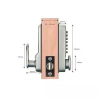 Дверной замок механический SAFEBURG MECH-200B