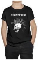 Футболка DreamShirts Studio The Exploited Для мальчиков Для девочек Детская одежда Черная 5-6 лет