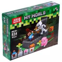 Конструктор Jisi bricks (Decool) My World 834