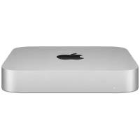 Настольный компьютер Apple Mac Mini 2020 Tiny-Desktop, Apple M1, 8 ГБ RAM, 512 ГБ SSD, Apple Graphics 8-core, OS X, серебристый(A23448)