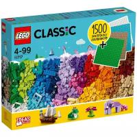 Конструктор LEGO Classic 11717 Кубики, кубики, пластины, 1504 дет