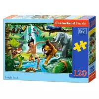 Пазл Castorland Puzzle Книга джунглей 120 деталей 32*23см В-13487 6+