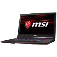 Ноутбук MSI GL63 8SDK-484RU (1920x1080, Intel Core i5 2.3 ГГц, RAM 16 ГБ, SSD 128 ГБ, HDD 1000 ГБ, GeForce GTX 1660 Ti, Win10 Home)