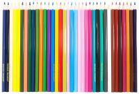 Каляка-Маляка Каляка-Маляка карандаши цветные набор 36 цветов ККМ36 шестигранные мягкие детские, 36 шт