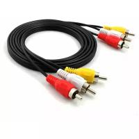 Шнур соединительный 3RCA – 3RCA, 5м CADENA