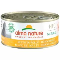 Влажный корм для кошек Almo Nature HFC, с куриной грудкой 150 г