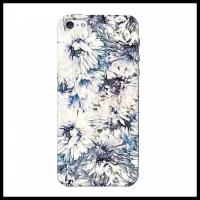 Чехол для Apple iPhone 5/5S/SE Deppa Art Case Flowers Хризантемы