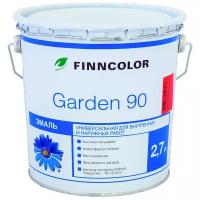 Эмаль алкидная (А) FINNCOLOR Garden 90 база С бесцветный 2.7 л