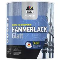 Эмаль алкидная (А) Dufa Hammerlack Glatt зеленый мох (RAL 6005) 0.75 л