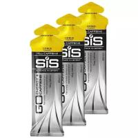 SiS GO ENERGY+CAFFEINE GEL Гель энергетический изотонический углеводный с кофеином 75мг, 3шт по 60мл (Цитрус)