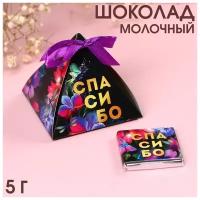 Молочный шоколад «Спасибо», 5 г