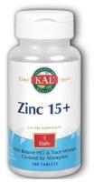 KAL Zinc 15+ Chelated (Хелатный Цинк) 100 таблеток (KAL)