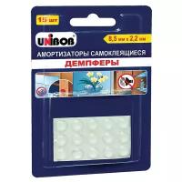 Unibob Амортизаторы Самокл Демпферы 8,5 мм Х 2,2 мм Прозрачные, 15 шт 211795