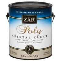 Лак ZAR Interior Water Base Poly Crystal Clear полиуретановый