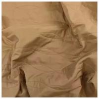 Ткань курточная стежка (тепл.бежевый) 100% полиамид италия 50 cm*148 cm