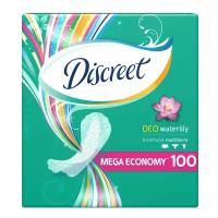 Женские ежедневные прокладки DISCREET Deo Water Lily Multiform, 100 шт