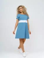 Платье NSD-STYLE, размер 50, голубой