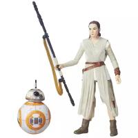 Фигурка Hasbro Звездные войны: Чёрная серия. Рей и BB-8 (B3836)