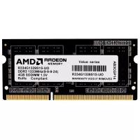 Оперативная память AMD 4 ГБ DDR 1333 МГц SODIMM CL9 R334G1339S1S-UO