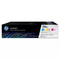 Картридж HP HP 126A 3-pack Cyan/Magenta/Yellow (CF341A)