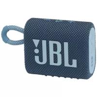 Беспроводная акустика JBL Go 3 Blue (JBLGO3BLU)