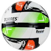Мяч футбольный TORRES Resist, гибридный шов, термополиуретан