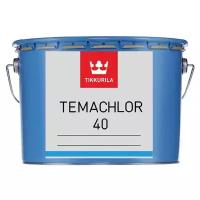 Краска хлорокаучуковая Tikkurila Temachlor 40 влагостойкая моющаяся