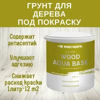 Грунтовка PROFIPAINTS Silver Wood Aqua Base, 9 л, бесцветный