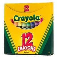 Crayola Восковые мелки 12 шт 0012C