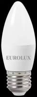 Лампа светодиодная Eurolux 76/2/10, E27, C37, 6 Вт, 4000 К
