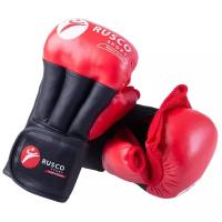 Перчатки RUSCO SPORT PRO для рукопашного боя 10 oz красный