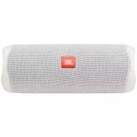 Портативная акустика JBL Flip 5 RU, 20 Вт, белый