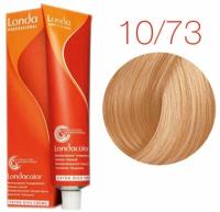 Londa Color инт. тонирование, 10/73 яркий блонд коричнево-золотистый, 60мл